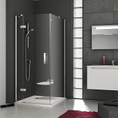 Купить Стенка Ravak Smart Line SMPS-90 R Transparent душевая хром по низкой цене