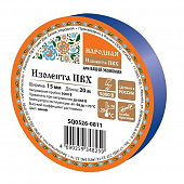 Купить Изолента TDM SQ0526-0811 ПВХ синяя 20000х15 мм серия Народная по низкой цене