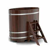 Купить Купель Bentwood морёный дуб 0,8х1,42х1,2 м по низкой цене