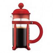 Купить Френч-пресс Bodum Java красный, 0,35 л по низкой цене