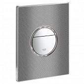 Купить Клавиша смыва Grohe Nova Cosmopolitan Print 38847XG0 хром/черная графика по низкой цене