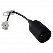 Купить Патрон Е27 DORI на подвесе черный по низкой цене