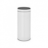 Купить Бак Brabantia Touch Bin New мусорный, белый, 30 л по низкой цене