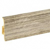 Деревянный, металлический, пластиковый напольный плинтус.