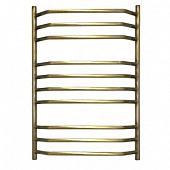 Купить Полотенцесушитель Domoterm Лаура бронза П10 водяной 600х800 мм по низкой цене