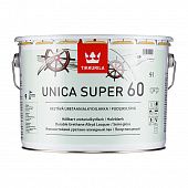 Купить Лак Tikkurila Unica Super 60 EP универсальный полуглянцевый 9 л по низкой цене