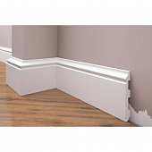 Деревянный, металлический, пластиковый напольный плинтус.