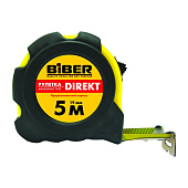 Купить Рулетка Biber DIREKT, обрезиненный корпус, 25 мм х 10 м по низкой цене