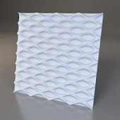 Купить Стеновая 3D панель Relieffo Siene 001 из пенополиуретана 600x600x30 мм по низкой цене