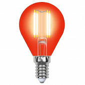 Купить Лампа Uniel Air color LED-G45-5W/RED/E14 светодиодная красный свет по низкой цене