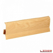 Деревянный, металлический, пластиковый напольный плинтус.