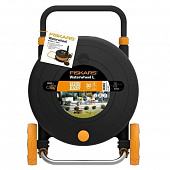 Купить Шланг Fiskars на катушке 1/2 дюйма 30 м с набором аксессуаров по низкой цене