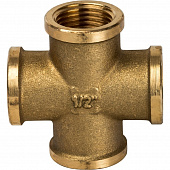 Купить Крестовина Stout SFT-0030-000012 1/2 дюйма с внутренней резьбой по низкой цене