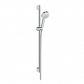 Купить Гарнитур Hansgrohe Crometta 100 Vario EcoSmart 26662400 душевой по низкой цене