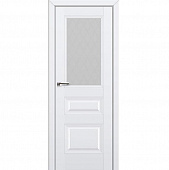 Купить Дверное полотно Profil Doors 67U экошпон Аляска стекло ромб 2000х900 мм по низкой цене