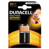 Купить Элемент питания Duracell 6LR61-1BL /6LF22-1BL щелочная по низкой цене