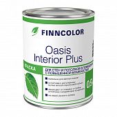 Купить Краска Finncolor Oasis Interior plus для стен и потолков в/д 0,9 л по низкой цене
