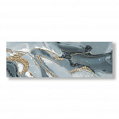 Купить Декор настенный Тори бирюзовый 606 20х60 см по низкой цене