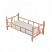 Купить Кроватка Wooden Games для кукол по низкой цене