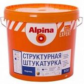 Купить Штукатурка Alpina Expert Strukturputz R30 декоративная короед 16 кг по низкой цене