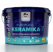 Купить Краска интерьерная dufa PREMIUM Europlast Keramika 7 белая 9 л база 1 по низкой цене