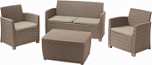Купить Комплект мебели Allibert Corona set для сада по низкой цене