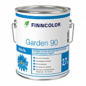 Купить Эмаль Finncolor Garden 90 A высокоглянцевая 2,7 л по низкой цене