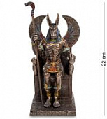 Купить Статуэтка Veronese Анубис на троне WS-183 по низкой цене