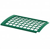 Купить Решетка желоба Технониколь ПВХ D125/82 мм зеленая по низкой цене