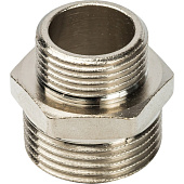 Купить Ниппель Stout переходной SFT-0004-000134 1х3/4 дюйма никелированный с наружной резьбой по низкой цене