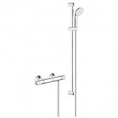 Купить Комплект Grohe Grohtherm 1000 New 34256004 душевой со штангой 900 мм по низкой цене