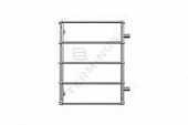 Купить Полотенцесушитель Terminus Стандарт П5 с боковым подключением, водяной 577х696 мм по низкой цене