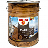 Купить Лак Alpina Yacht яхтный алкидный глянцевый 10 л по низкой цене