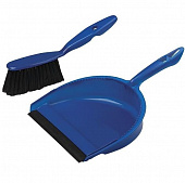 Купить Комплект Fit для уборки 2403020 совок с резиновой кромкой и щетка по низкой цене
