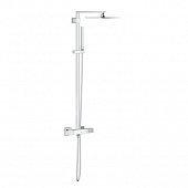 Купить Стойка Grohe Euphoria Cube 26087000 душевая с термостатом по низкой цене