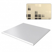 Купить Потолок кассетный Cesal Мозаика золотая краска B38 300х300 мм по низкой цене