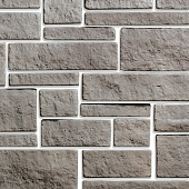 Купить Искусственный камень KR Professional Выветренный туф 03010 серый по низкой цене