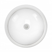 Купить Светильник LLT СПП-Д 2303 круглый IP65 12 Вт 4000 К с датчиком движения светодиодный по низкой цене