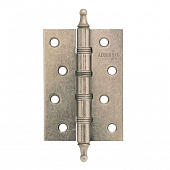 Купить Петля Adden Bau дверная 100X70X2.5 4W с четырьмя подшипниками Aged Silver по низкой цене