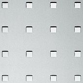 Купить Стеновая панель Sibu Punch Line Q 10-40-40 Silver PF met 2600х1000 мм по низкой цене