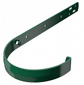 Купить Кронштейн желоба Технониколь D125/82 мм металлический длинный зеленый по низкой цене