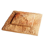 Купить Плита KR Professional 86060 накрывочная, из искусственного камня, четырехскатная, песочная по низкой цене