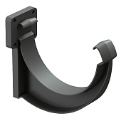 Купить Кронштейн желоба Docke ПВХ Lux D141/100 мм короткий графит по низкой цене