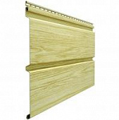 Купить Сайдинг Docke Lux Брус D6S Яблоня, виниловый, 3660 мм по низкой цене