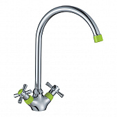 Купить Смеситель Decoroom для кухни DR46028-Green по низкой цене