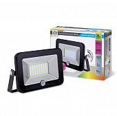 Купить Прожектор LLT СДО-5Д-20 с датчиком движения 20 Вт светодиодный по низкой цене