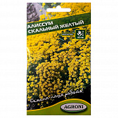 Купить Алиссум скальный Желтый 1 г Агрони по низкой цене