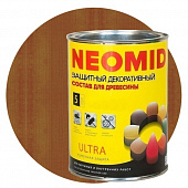 Купить Пропитка Neomid Bio Color Ultra для древесины Орегон 0,9 л по низкой цене
