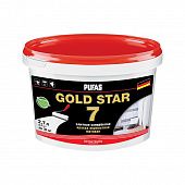 Купить Краска PUFAS GOLD STAR 7 в/д, акрилатная, супербелая 2,7 л по низкой цене