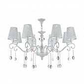 Купить Люстра Freya Adelaide FR306-08-W белая E14 8х40W 220V подвесная по низкой цене